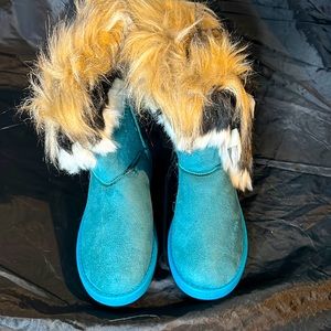 Turquoise Boots {Size: 40} NWT